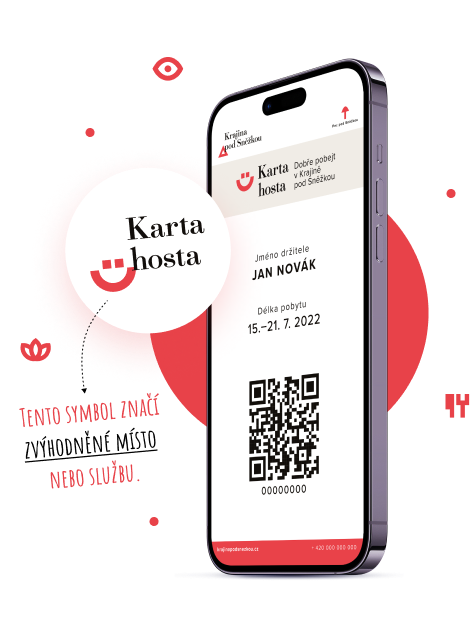 Karta hosta Krajiny pod Sněžkou