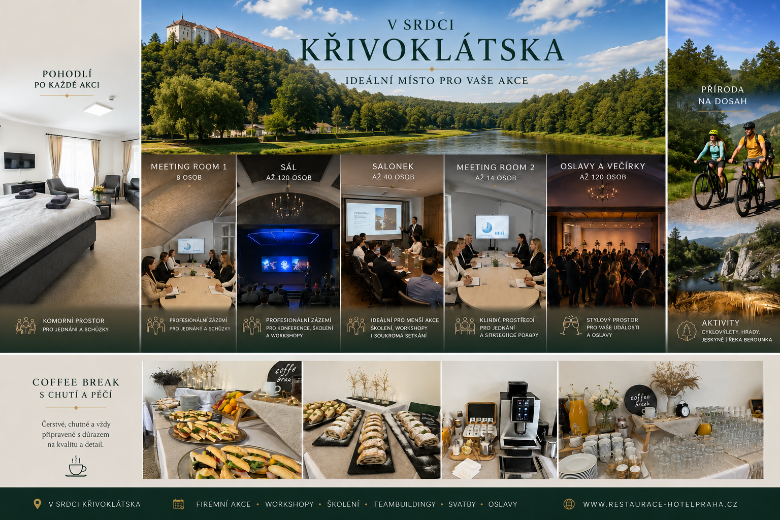 Firemní akce Hotel Praha Nižbor